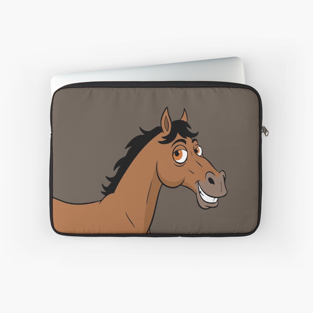 Un dessin cartoon d'un cheval Abstang