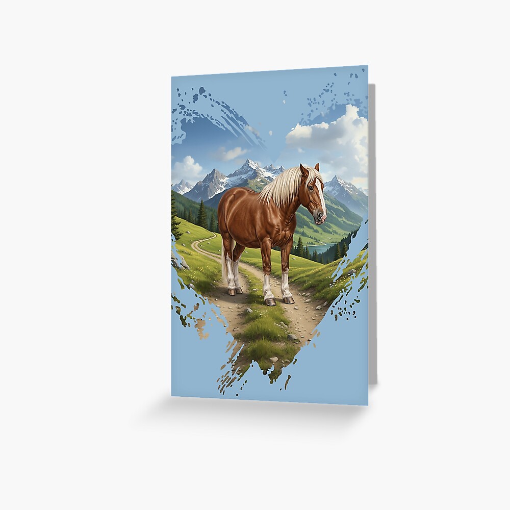 Le cheval Abtenauer, un paysage et un coeur