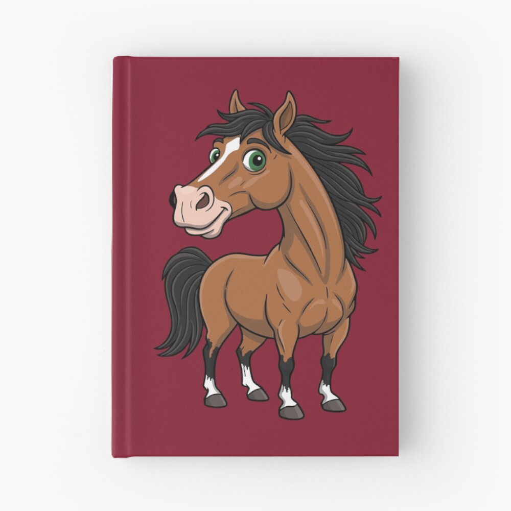 Une caricature d'un cheval Abyssinien