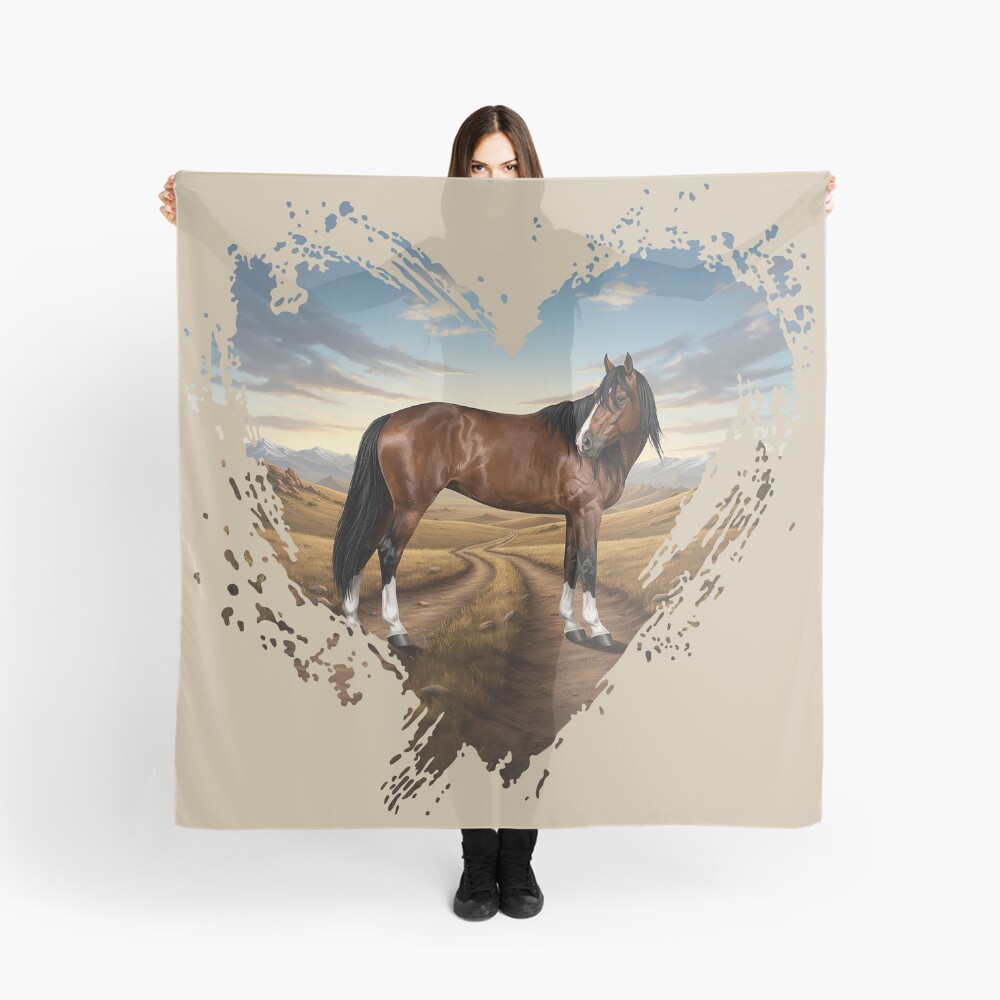 Le Cheval Adaev, un paysage et un coeur