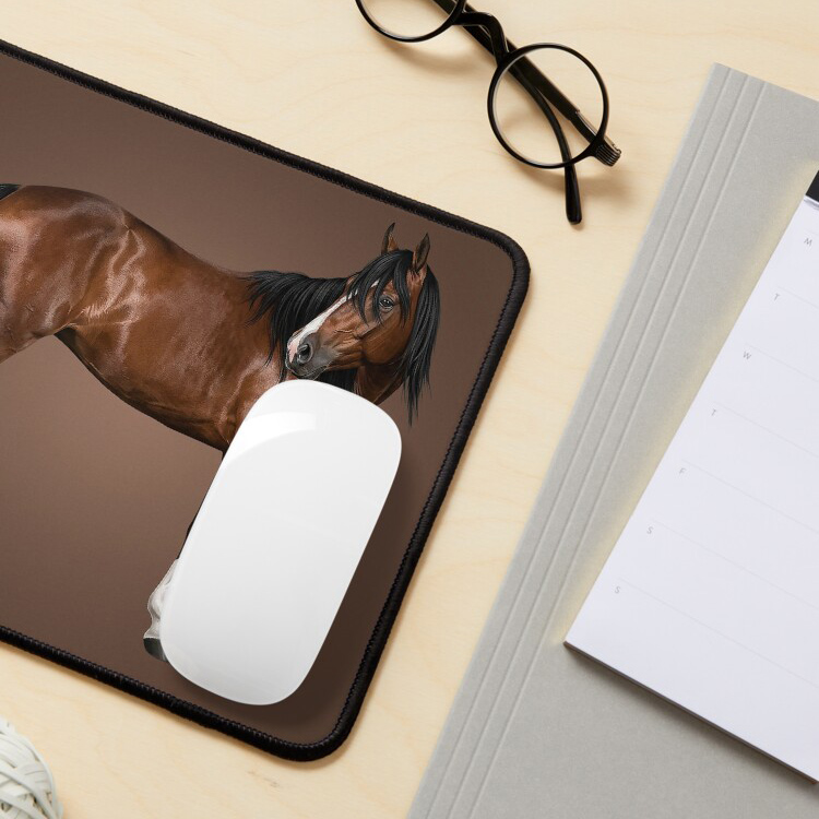 Une illustration r�aliste du Cheval Adaev