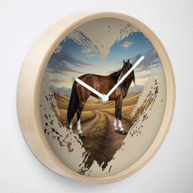 Le Cheval Adaev, un paysage et un coeur