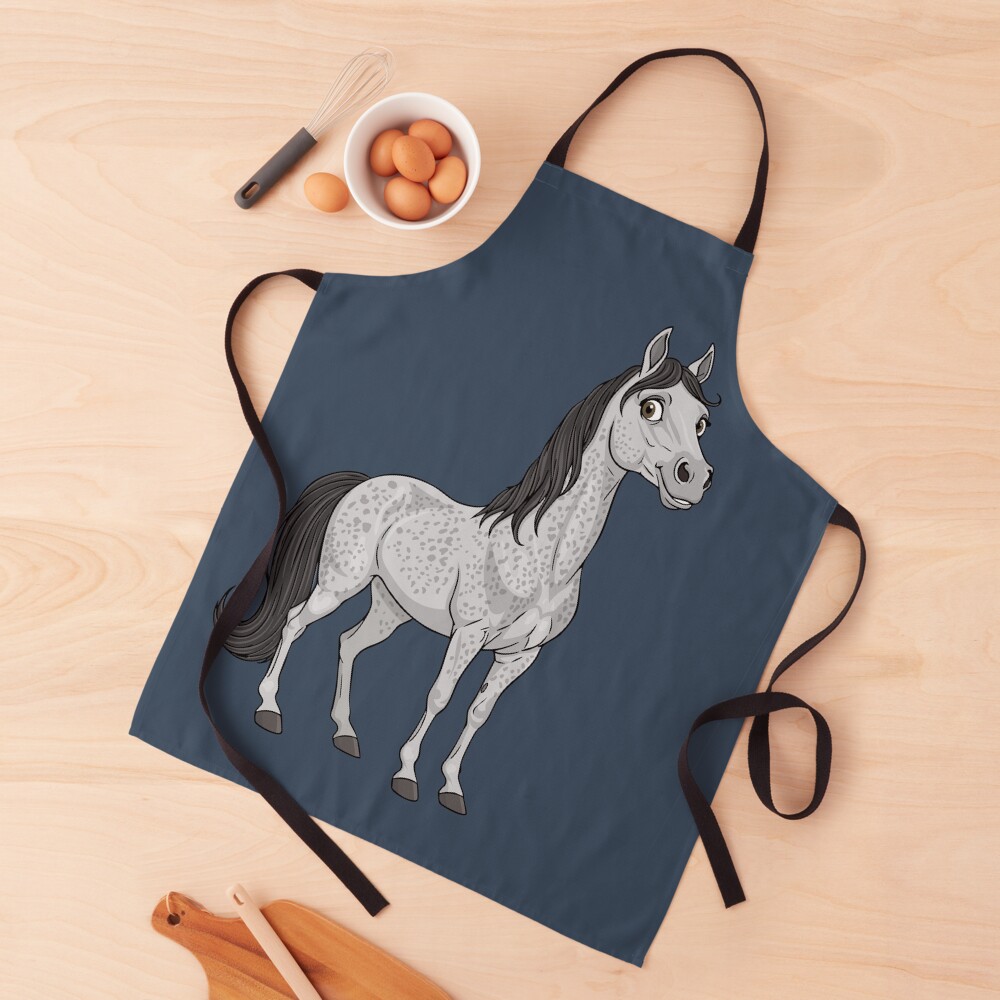 La caricature du cheval Arabe Abbayan