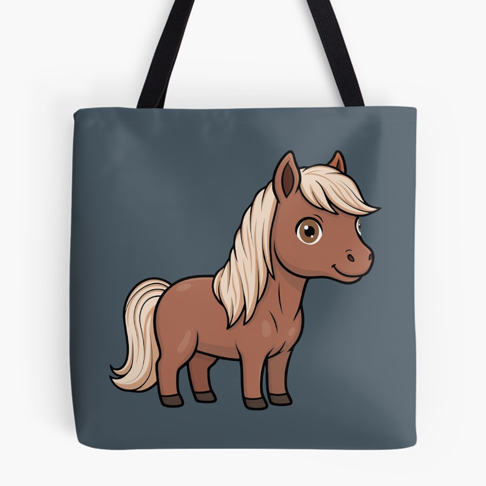 Un dessin de style chibi du cheval Abou'Ourquob