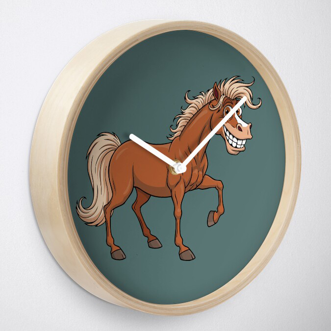 Une caricature d'un cheval Arabe Abou'Ourquob