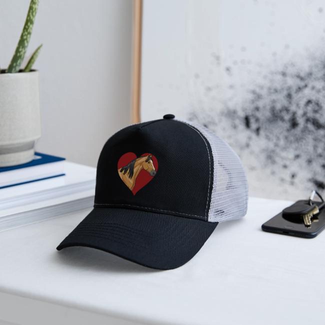 La t�te de l'abstang devant un coeur rouge