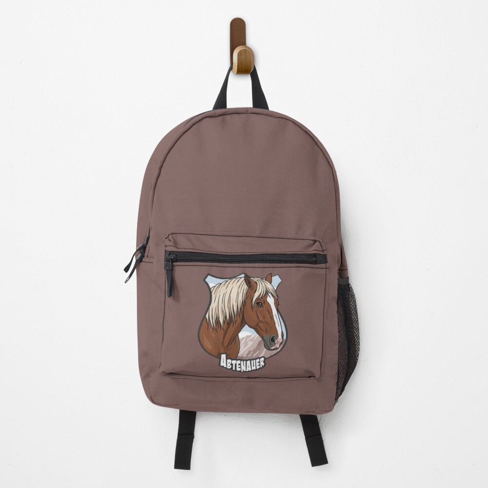 La t�te du Cheval Abtenauer, un blason et un paysage