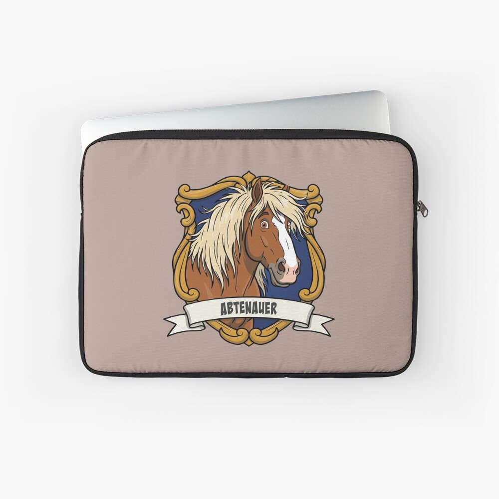La caricature du Cheval Abtenauer dans un blason