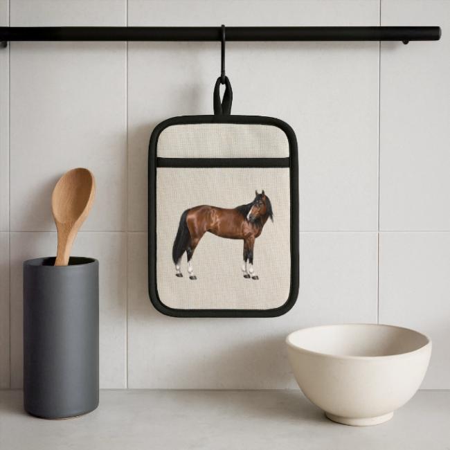 Une illustration r�aliste du Cheval Adaev