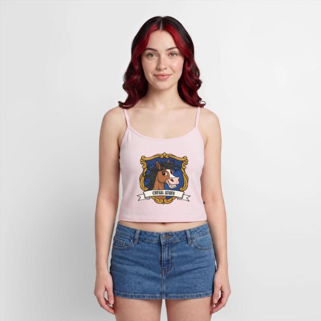 La caricature du Cheval Adaev dans un blason