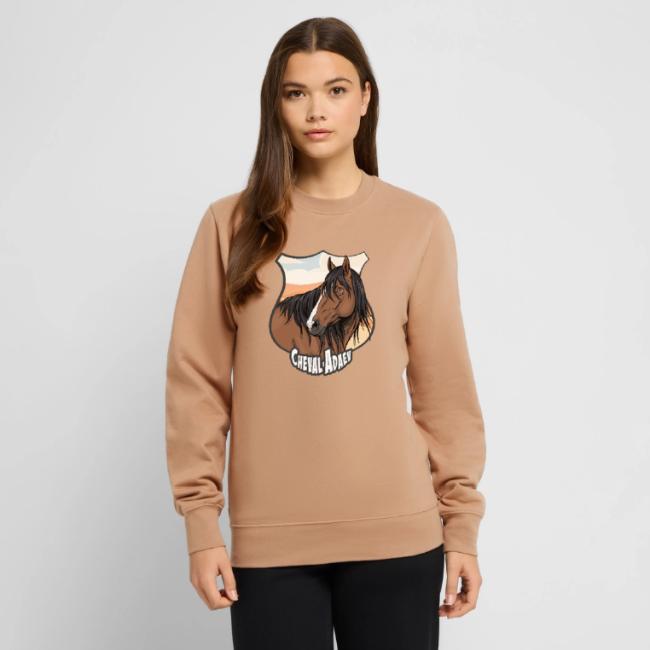 La t�te du Cheval Adaev, un blason et un paysage