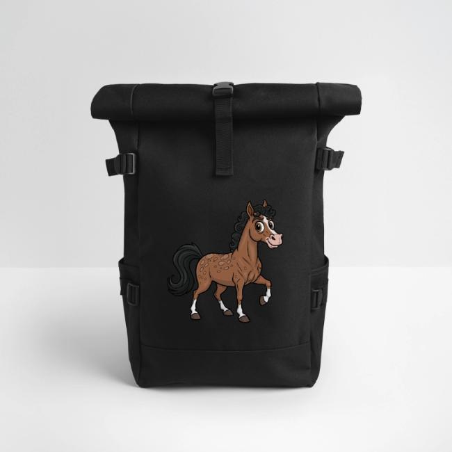 Un dessin cartoon du Cheval Aegidienberger rouann�