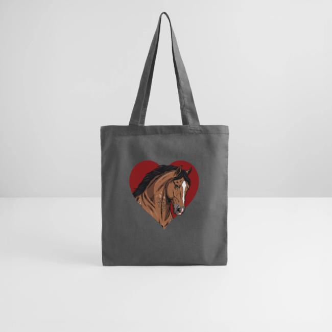 La t�te du Cheval Aegidienberger et un coeur rouge