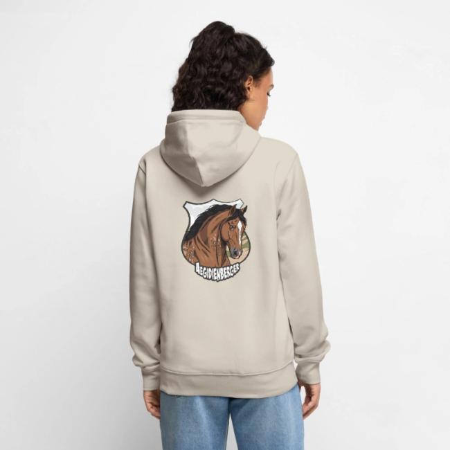 La t�te du Cheval Aegidienberger, un blason et un paysage