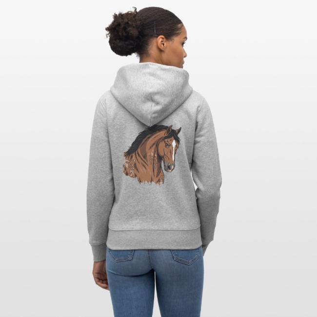 La t�te du Cheval Aegidienberger avec une robe rouann�e