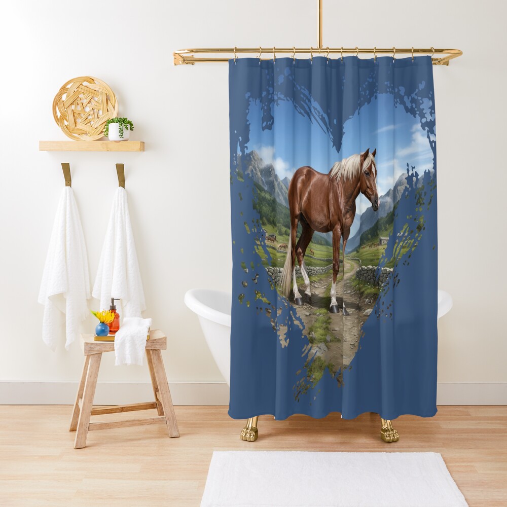 Le Cheval A�nos, un paysage et un coeur