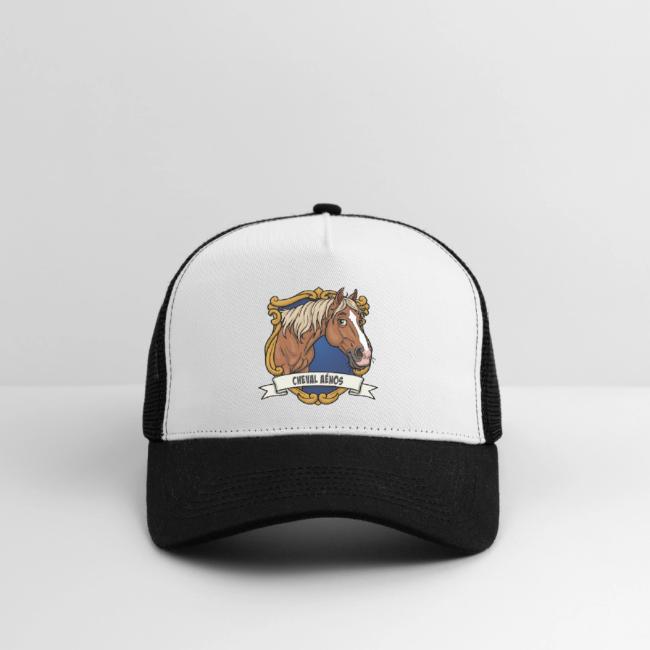 La caricature du Cheval A�nos dans un blason