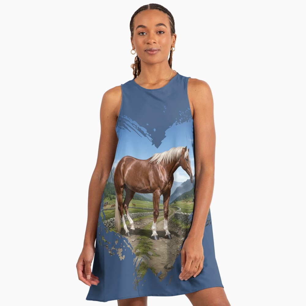 Le Cheval A�nos, un paysage et un coeur