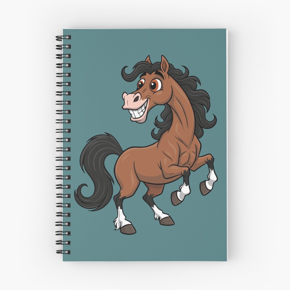 Un dessin cartoon d'un cheval Adaev