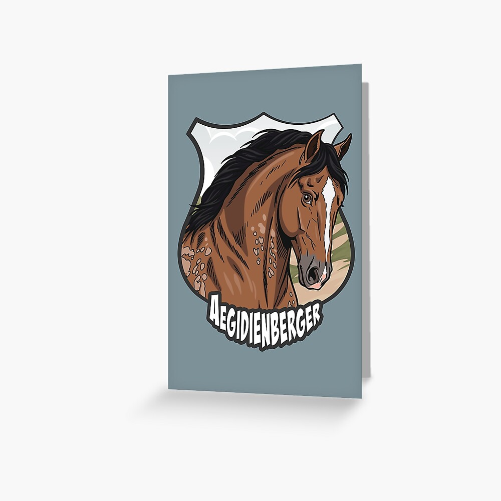 La t�te du Cheval Aegidienberger, un blason et un paysage