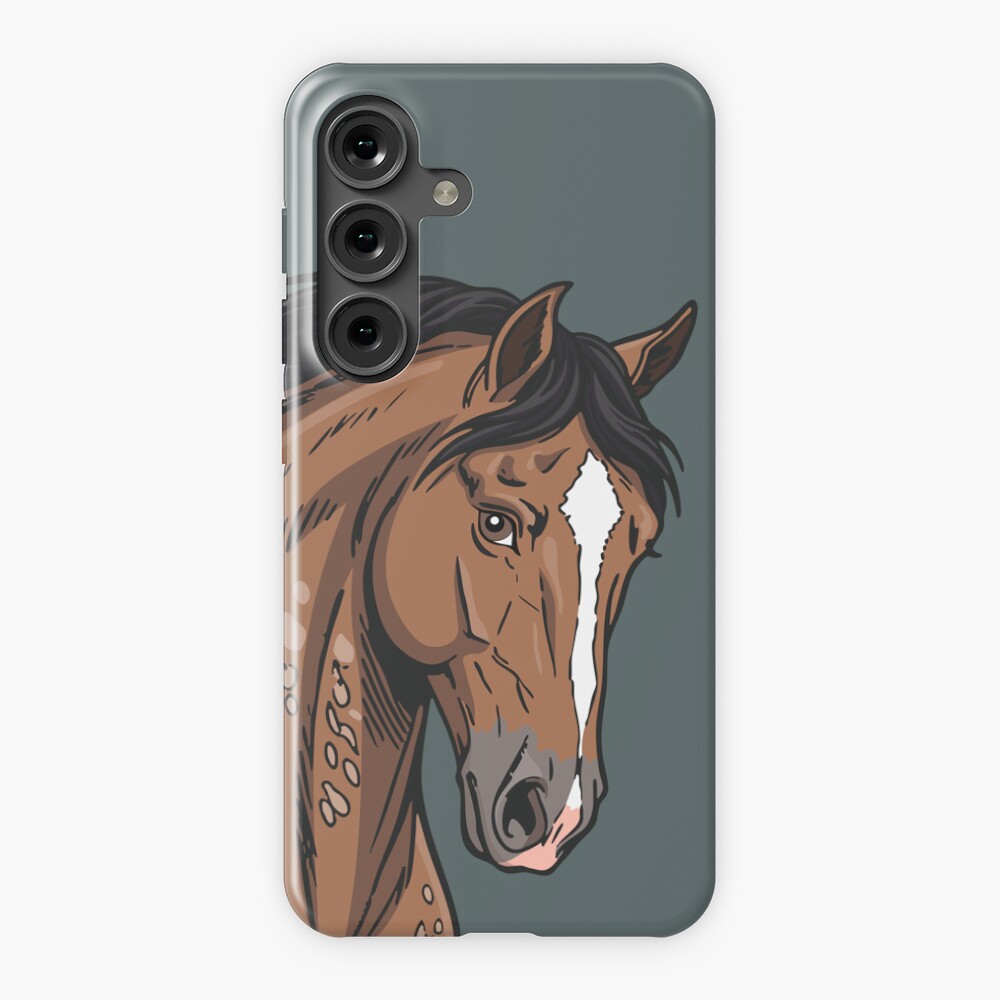 La t�te du Cheval Aegidienberger avec une robe rouann�e