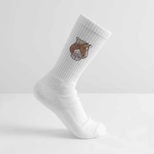 La t�te du Cheval A�nos, un blason et un paysage