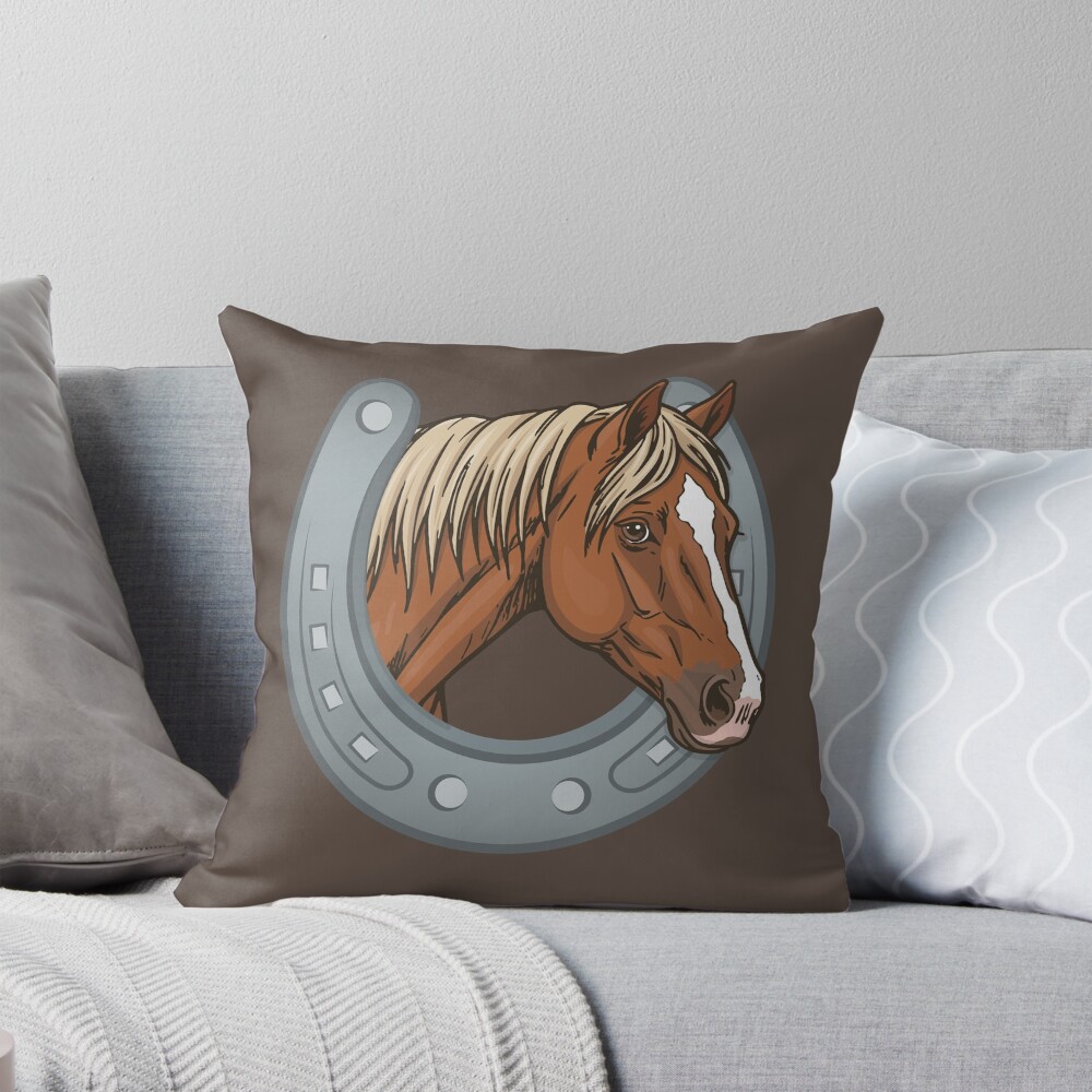 La t�te de l'A�nos et un fer � cheval