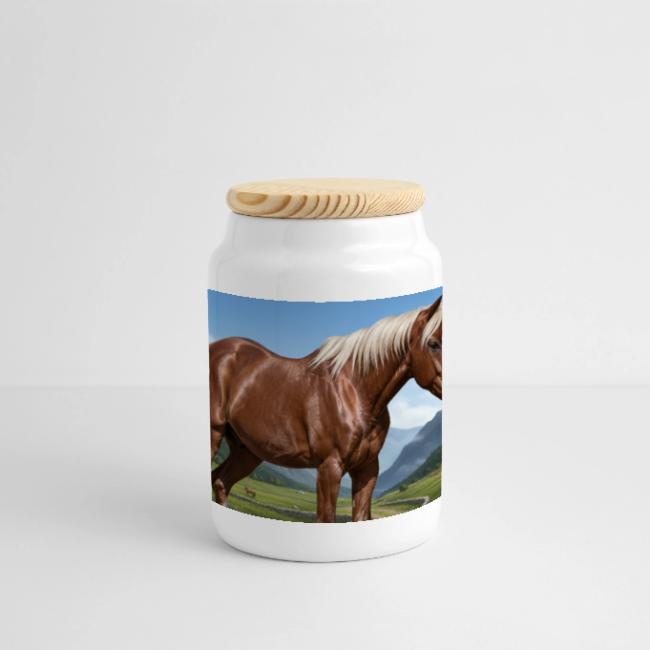 Le Cheval A�nos et un paysage de la Gr�ce