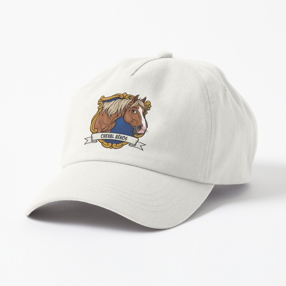 La caricature du Cheval A�nos dans un blason
