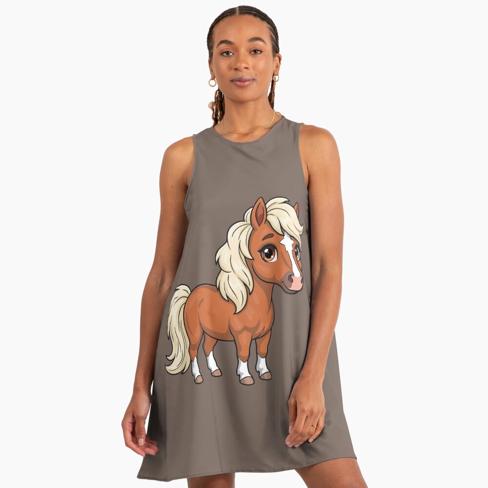 Un dessin de style chibi du Cheval A�nos
