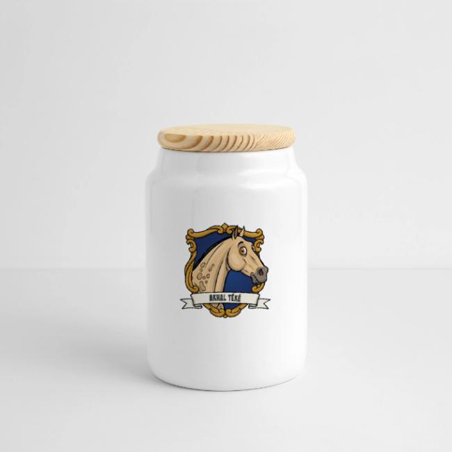 La caricature du Cheval Akhal T�k� dans un blason