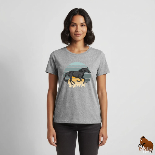 Le Cheval Abaga sur un t-shirt