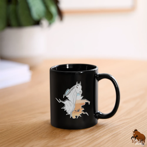 Le Cheval Abbayan sur un mug