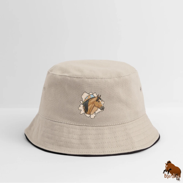 Le Cheval Abstang sur un bob