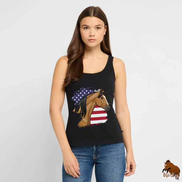 Le Cheval Abstang sur un d�bardeur