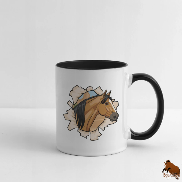 Le Cheval Abstang sur un mug