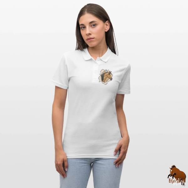 Le Cheval Abstang sur un polo