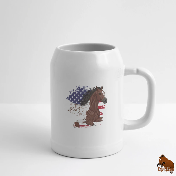 Le Cheval Appaloosa sur une chope