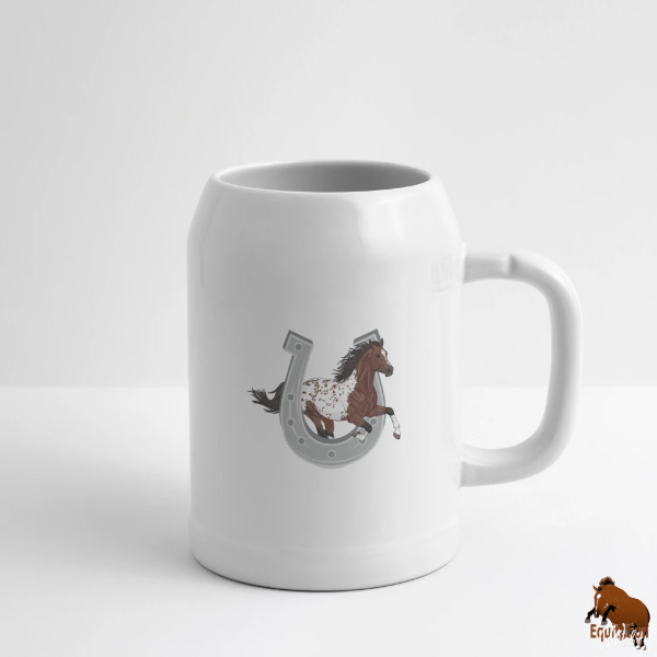 Le Cheval Appaloosa sur une chope