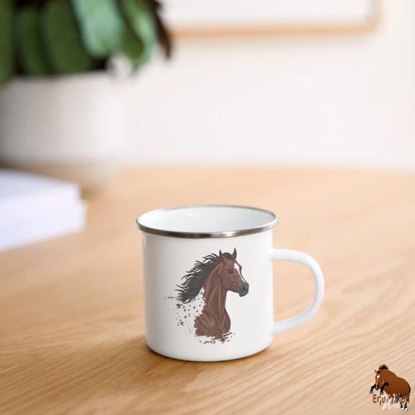 Le Cheval Appaloosa sur une tasse