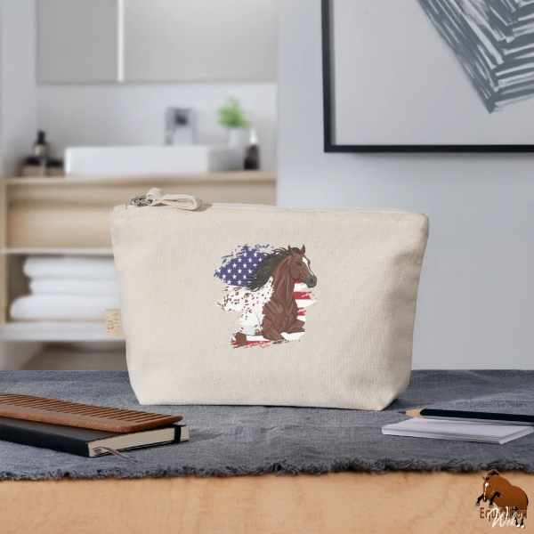 Le Cheval Appaloosa sur une trousse