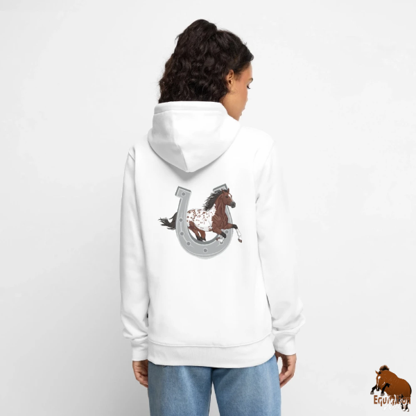Le Cheval Appaloosa sur une veste � capuche