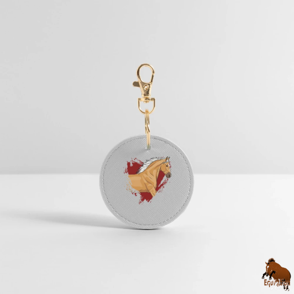 Le Cheval Demi Selle Am�ricain sur un porte-cl�s