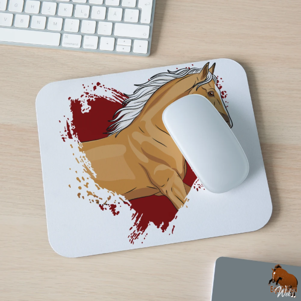 Le Cheval Demi Selle Am�ricain sur un tapis de souris