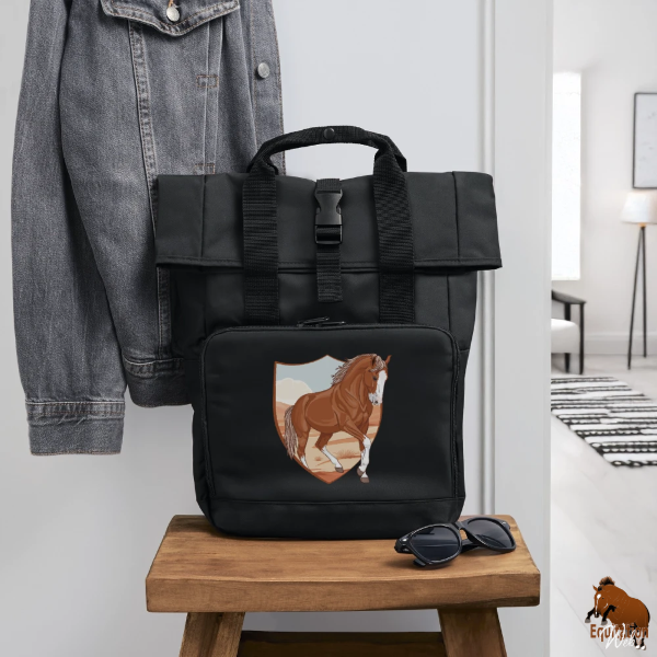 Le Cheval Marwari sur un sac � dos