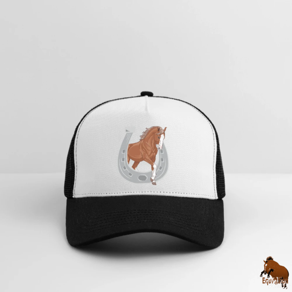 Le Cheval Marwari sur une casquette
