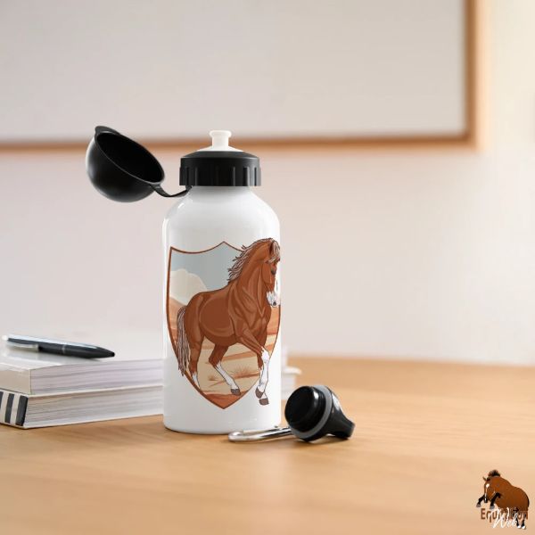 Le Cheval Marwari sur une gourde