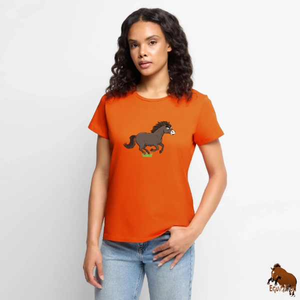 Le Cheval Abaga sur un t-shirt