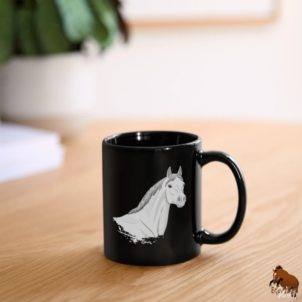 Le Cheval Abbayan sur un mug