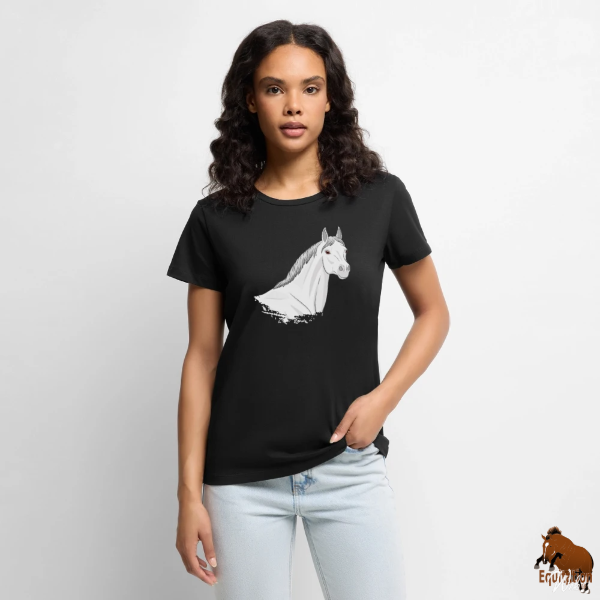 Le Cheval Abbayan sur un t-shirt